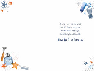 Uncle - Greeting Card - inside