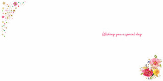 Open Birthday Female - Greeting Card - inside