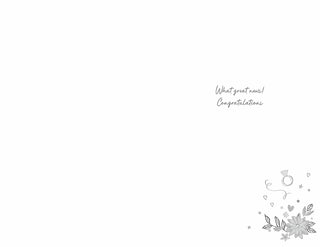 Engagement - Greeting Card - inside
