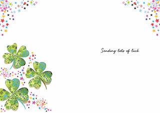 Good Luck - Greeting Card - inside