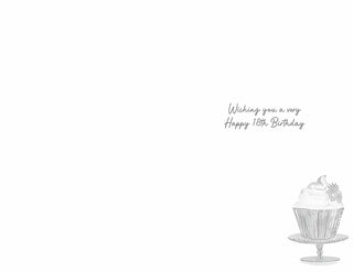 Age 18 Female - Greeting Card - inside