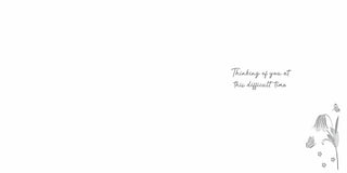 Sympathy - Greeting Card - inside