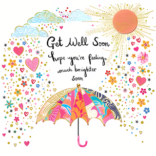 Get Well Female - Greeting Card
