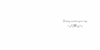 Get Well Female - Greeting Card - inside