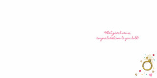 Engagement - Greeting Card - inside