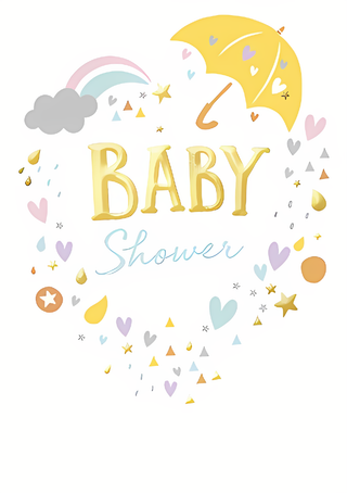 Baby Shower - Greeting Card