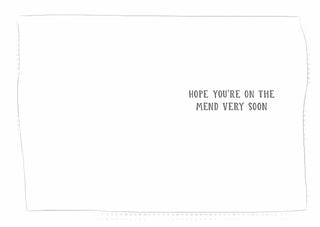 Get Well Open - Greeting Card - inside
