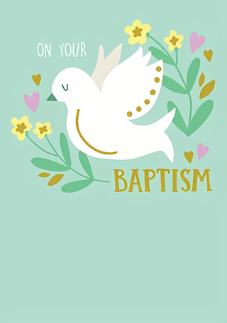 Baptism - Greeting Card