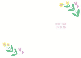 Baptism - Greeting Card - inside