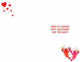 Husband Wedding Anniversary - Greeting Card - inside