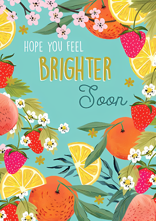 Get Well Female - Greeting Card