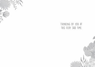 Deepest Sympathy - Greeting Card - inside