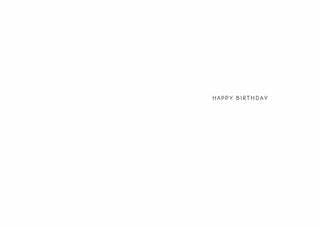 Open Birthday Female - Greeting Card - inside