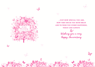 Daughter & Son In Law Anniversary - Greeting Card