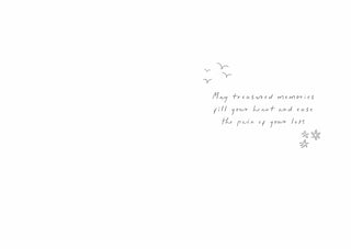 Sympathy Loss Of Mum - Greeting Card - inside