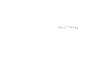 Age 2 Male - Greeting Cards - inside