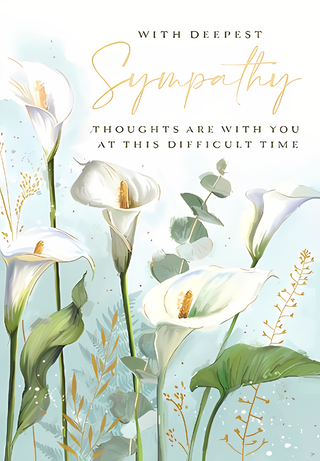 Deepest Sympathy - Greeting Card
