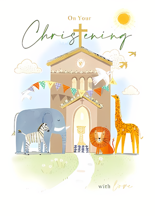 Christening - Greeting Card