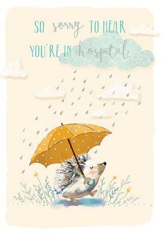 Get Well Hospital - Greeting Card