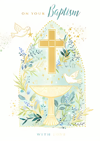 Baptism - Greeting Card