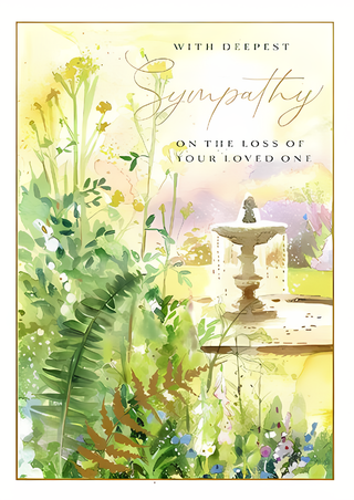 Sympathy Loss Of Loved One - Greeting Card