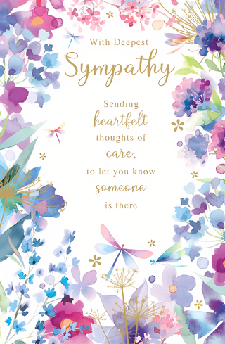 Deepest Sympathy - Greeting Card