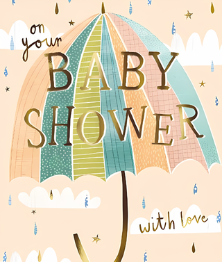 Baby Shower - Greeting Card