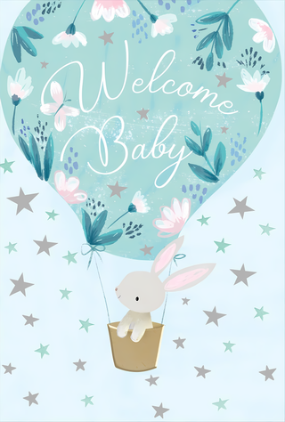 Birth Congratulations Boy - Greeting Card