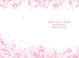 Get Well Female - Greeting Card
