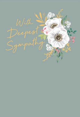 Deepest Sympathy - Greeting Card