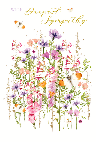 Deepest Sympathy - Greeting Card