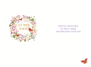 Get Well Female - Greeting Card