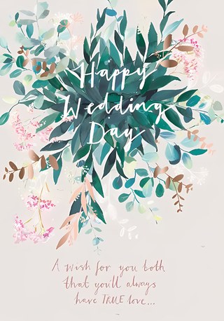 Wedding Day - Greeting Card