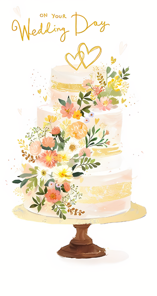 Wedding Day - Greeting Card