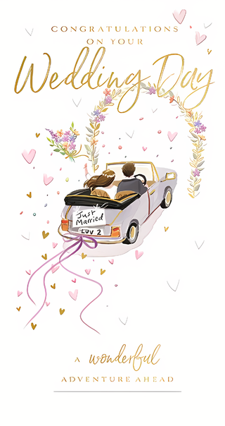 Wedding Day - Greeting Card
