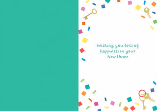 New Home - Greeting Card - inside