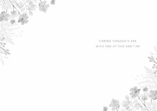 Sympathy Loss Of Mum - Greeting Card - inside