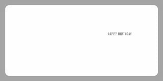 Open Birthday Male - Greeting Card - inside