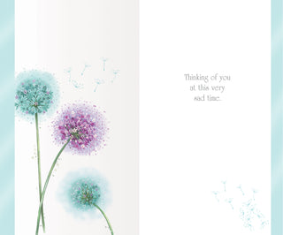 Sympathy - Greeting Card - inside
