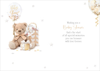 Baby Shower - Greeting Card - inside