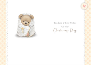 Christening - Greeting Card - inside