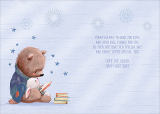 Daddy - Greeting Card - inside