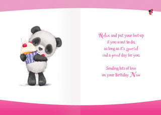 Nan - Greeting Card - inside
