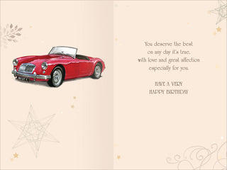 Son In Law - Greeting Card - inside
