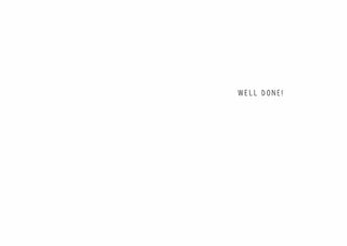Well Done - Greeting Card - inside
