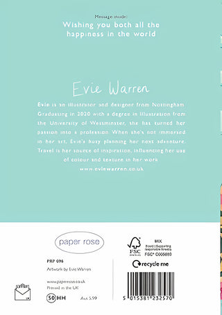 Engagement - Greeting Card - rear
