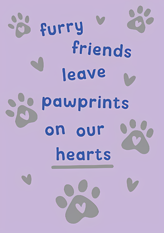 Sympathy Loss Of Pet - Greeting Card