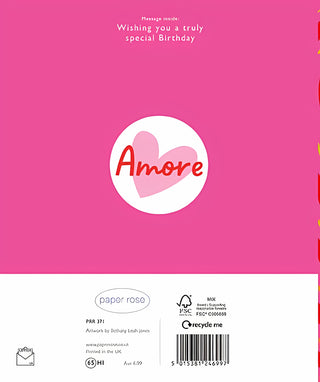 Girlfriend - Greeting Card - rear