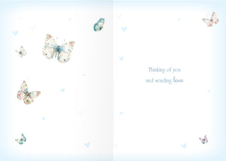 Deepest Sympathy - Greeting Card - inside
