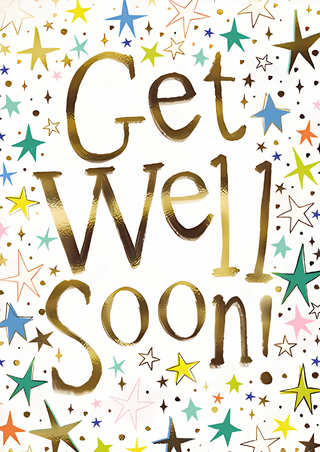 Get Well Male - Greeting Card